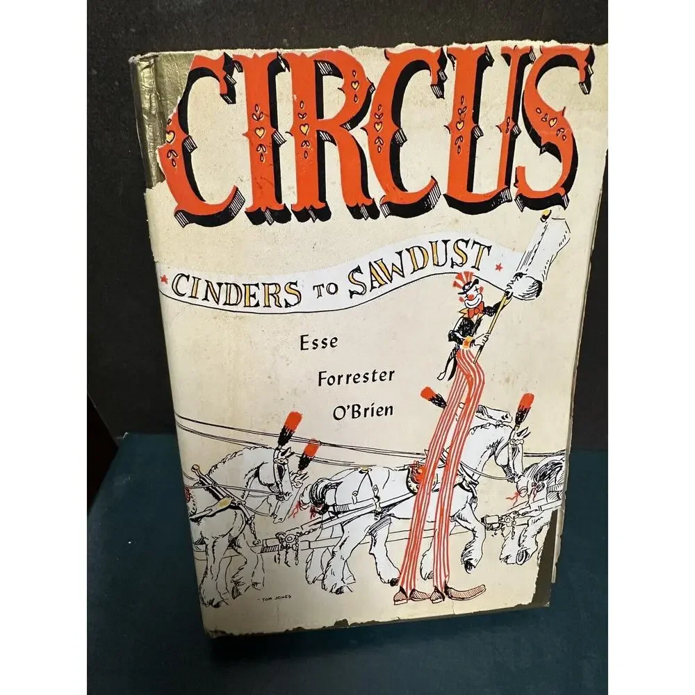 1959 Vintage Circus Book